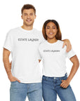 Estate Laundry Unisex Heavy Cotton Tee – Stylish Everyday T-Shirt, Casual Comfort, Gift for Minimalists, Summer Wardrobe Staple