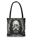 “I’m Telling Pops” Graphic Tote Bag – Bold, Functional, and a Little Bit Judgy