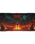 Moist Beach Towel, Unique Outdoor Towel, Heavy Metal Towel, Music Festival Gear, Ocean Lover Gift