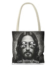 “I’m Telling Pops” Graphic Tote Bag – Bold, Functional, and a Little Bit Judgy