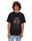 Buddha Drip Oversized Tee | Unisex Boxy Fit, Streetwear Statement, Spiritual Swagger