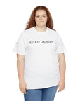Estate Laundry Unisex Heavy Cotton Tee – Stylish Everyday T-Shirt, Casual Comfort, Gift for Minimalists, Summer Wardrobe Staple