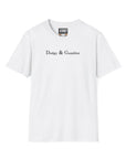 "Dodgy & Gambler" Funny Unisex T-Shirt – Casual Wear, Graphic Tee for Risk Takers, Gift for Gamblers & Mischief-Makers